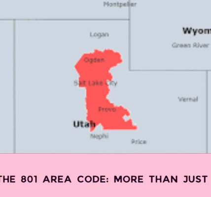 Exploring the 801 Area Code: More Than Just a Number