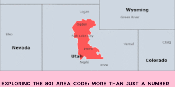 Exploring the 801 Area Code: More Than Just a Number