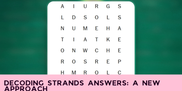 Decoding Strands Answers: A New Approach
