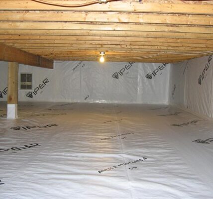 crawl space floor covering