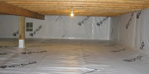 crawl space floor covering